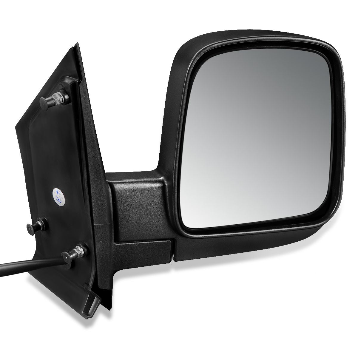 RETROVISOR MIRROR - OEM - 03-07 CHEVY EXPRESS 1500, 2500, 3500 / 03-07 GMC SAVANA 1500, 2500, 3500 - POWERED - HEATED - TEXTURED - BLACK - RIGHT