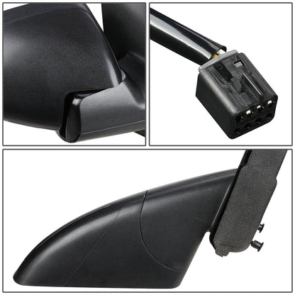 RETROVISOR MIRROR - OEM - 04-08 CHEVY MALIBU - POWERED - TEXTURED - BLACK - RIGHT