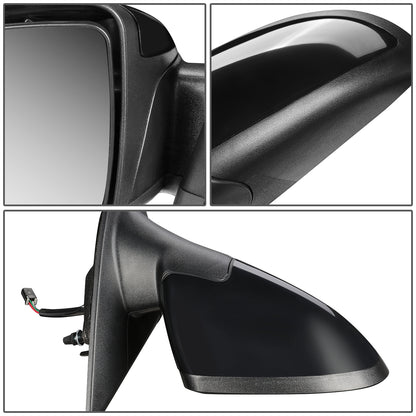 RETROVISOR MIRROR - OEM - 05-10 CHEVY COBALT SEDAN - POWERED - PAINTABLE - BLACK - RIGHT