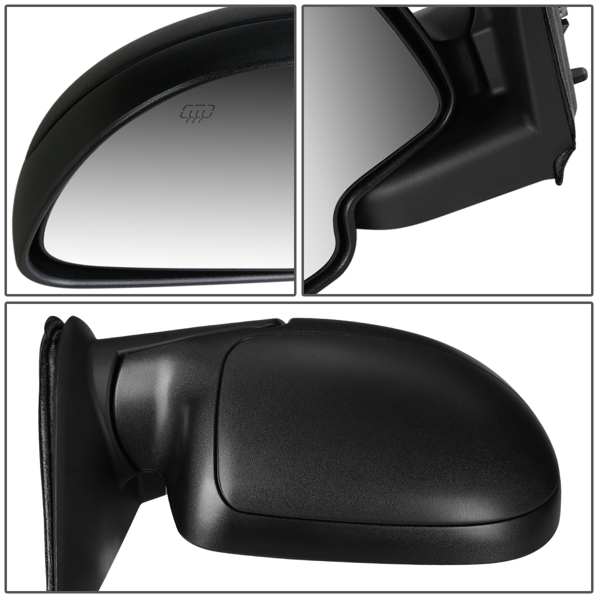 RETROVISOR MIRROR - OEM - 03-06 CHEVY SILVERADO / 2007 CHEVY SILVERADO CLASSIC / 03-06 CHEVY SUBURBAN / 03-06 CHEVY AVALANCHE / 03-06 CHEVY TAHOE / 03-06 GMC SIERRA / 2007 GMC SIERRA CLASSIC / 03-06 GMC YUKON / 03-06 CADILLAC ESCALADE - INJECTION MOLDED