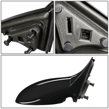 RETROVISOR MIRROR - OEM - 05-09 BUICK ALLURE / 05-09 BUICK LACROSSE - POWERED - HEATED - PAINTABLE - BLACK - RIGHT