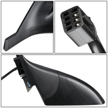 RETROVISOR MIRROR - OEM - 06-09 PONTIAC G6 COUPE - POWERED - TEXTURED - BLACK - RIGHT