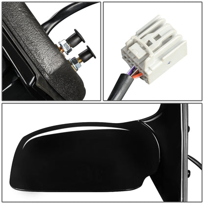 RETROVISOR MIRROR - OEM - 06-11 BUICK LUCERNE - POWERED - PAINTABLE - BLACK - RIGHT