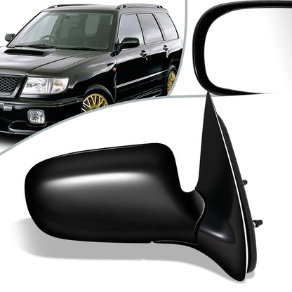 RETROVISOR MIRROR - OEM - 97-05 CHEVY VENTURE - MANUAL - FOLDING - BLACK MATERIAL - RIGHT