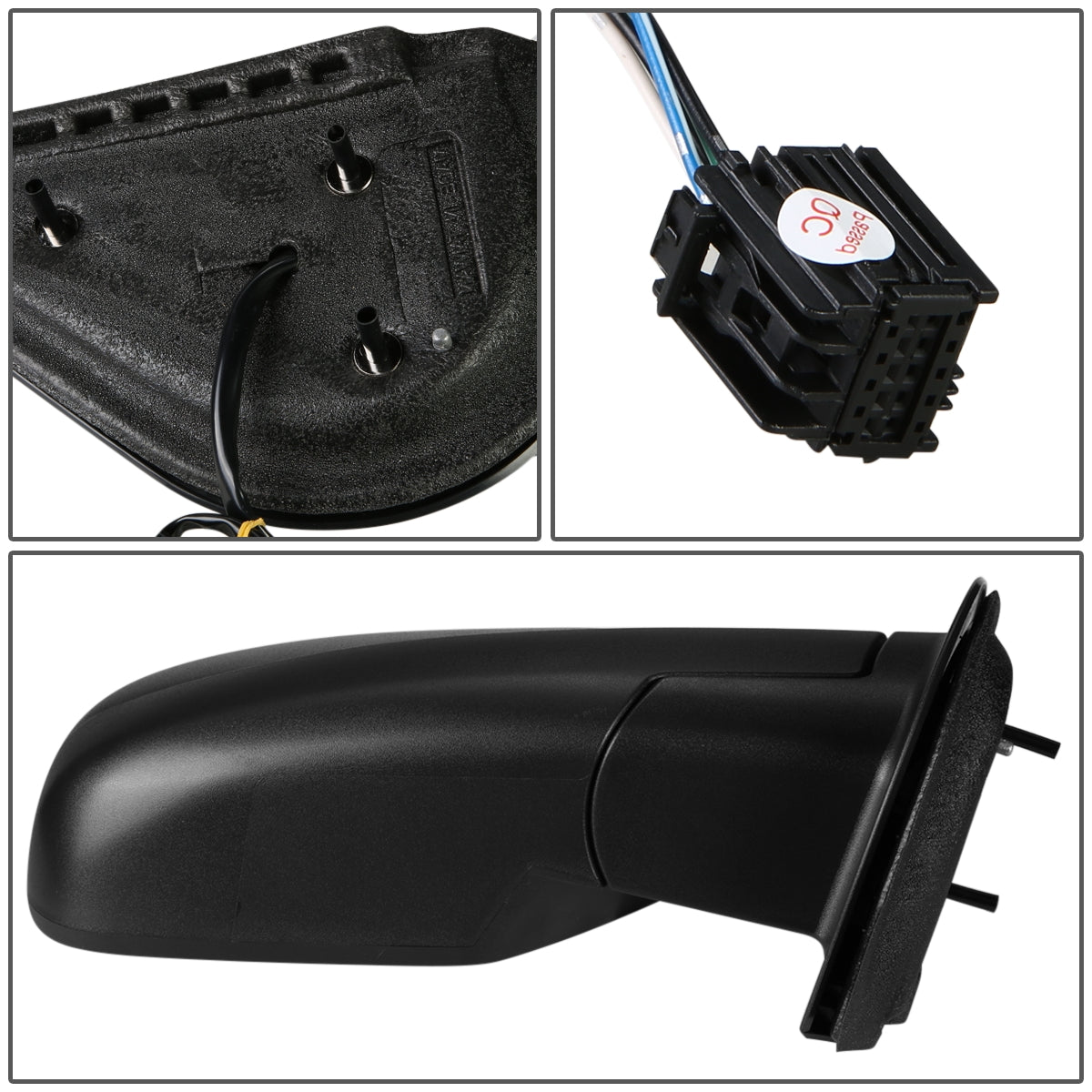 RETROVISOR MIRROR - OEM - 07-14 CADILLAC ESCALADE & ESV EXT / 07-14 CHEVY AVALANCHE / 07-13 CHEVY SILVERADO 1500 / 07-14 2500 , 3500 & HD / 07-14 CHEVY SUBURBAN 1500 , 2500 / 07-14 CHEVY TAHOE / 07-14 GMC SIERRA 1500 , 2500 , 3500 & HD / 07-14 GMC YUKON &