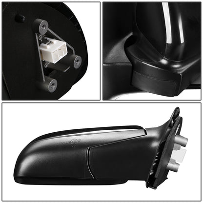 RETROVISOR MIRROR - OEM - 07-11 CHEVY AVEO - POWERED - HEATED - PAINTABLE - BLACK - RIGHT