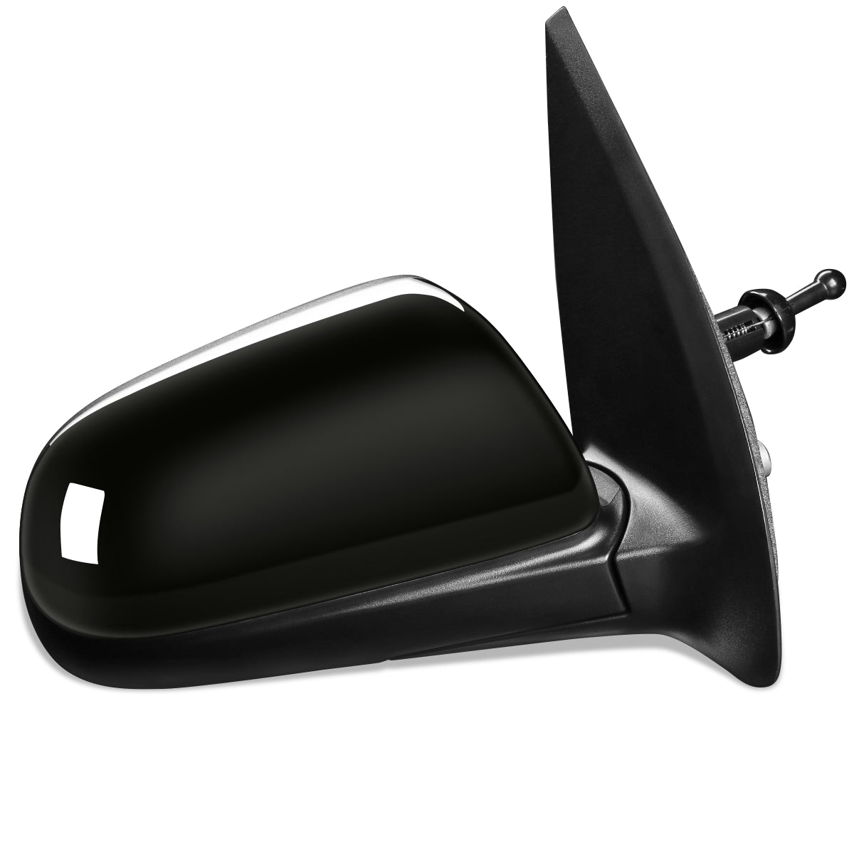 RETROVISOR MIRROR - OEM - 07-11 CHEVY AVEO - MANUAL - PAINTABLE - BLACK - RIGHT