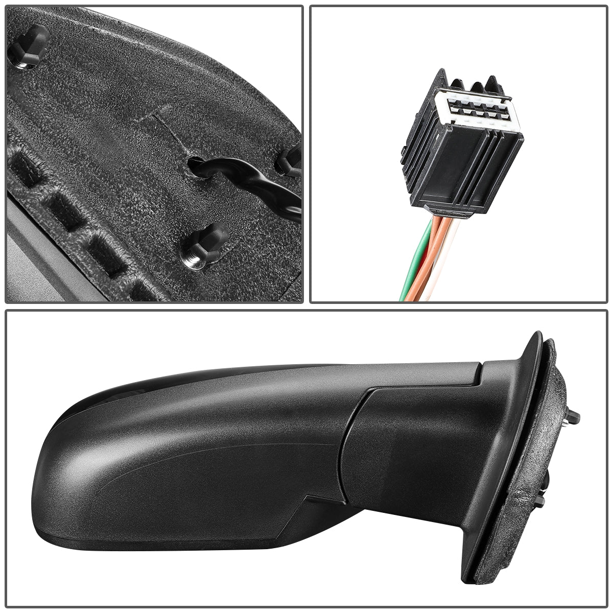 RETROVISOR MIRROR - OEM - CHEVROLET AVALANCHE 07-13 / CHEVROLET SILVERADO 1500 07-13 / CHEVROLET SILVERADO 2500 07-14 / CHEVROLET SILVERADO 3500 07-14 / CHEVROLET SUBURBAN 14 / CHEVROLET SUBURBAN 1500 07-14 / CHEVROLET SUBURBAN 2500 07-13 / CHEVROLET