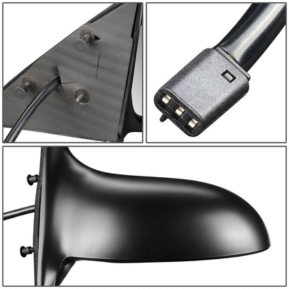 RETROVISOR MIRROR - OEM - 2004 OLDSMOBILE ALERO - POWERED - PAINTABLE - BLACK - RIGHT