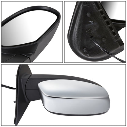 RETROVISOR MIRROR - OEM - 07-14 CHEVY TAHOE, SUBURBAN - POWERED - HEATED - FOLDING - SATIN CHROME COVER - RIGHT