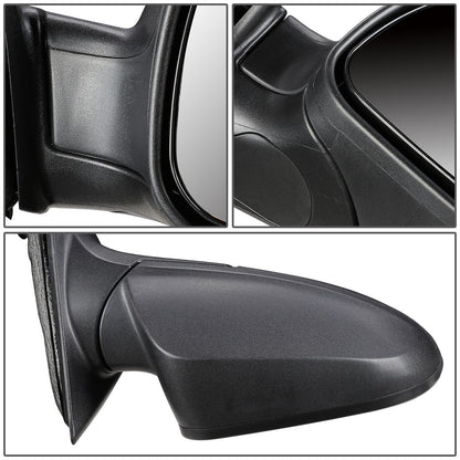 RETROVISOR MIRROR - OEM - 08-12 CHEVY MALIBU - POWERED - TEXTURED - BLACK - RIGHT