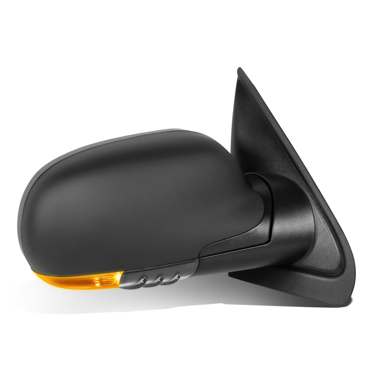 RETROVISOR MIRROR - OE STYLE - BUICK RAINIER 07 - CHEVROLET TRAILBLAZER 07 - GMC ENVOY 07 - WITH POWER WITH HEATED WITH CLEAR SIGNAL WITH MEMORY - PASSENGER SIDE - PAINT TO MATCH - BLACK