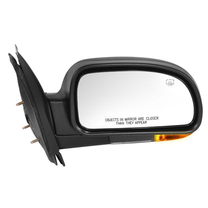 RETROVISOR MIRROR - OE STYLE - BUICK RAINIER 07 - CHEVROLET TRAILBLAZER 07 - GMC ENVOY 07 - WITH POWER WITH HEATED WITH CLEAR SIGNAL WITH MEMORY - PASSENGER SIDE - PAINT TO MATCH - BLACK