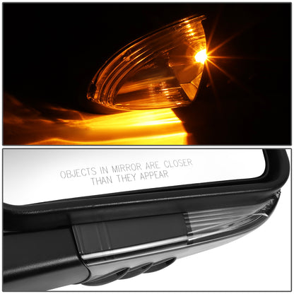 RETROVISOR MIRROR - OE STYLE - BUICK RAINIER 07 - CHEVROLET TRAILBLAZER 07 - GMC ENVOY 07 - WITH POWER WITH HEATED WITH CLEAR SIGNAL WITH MEMORY - PASSENGER SIDE - PAINT TO MATCH - BLACK