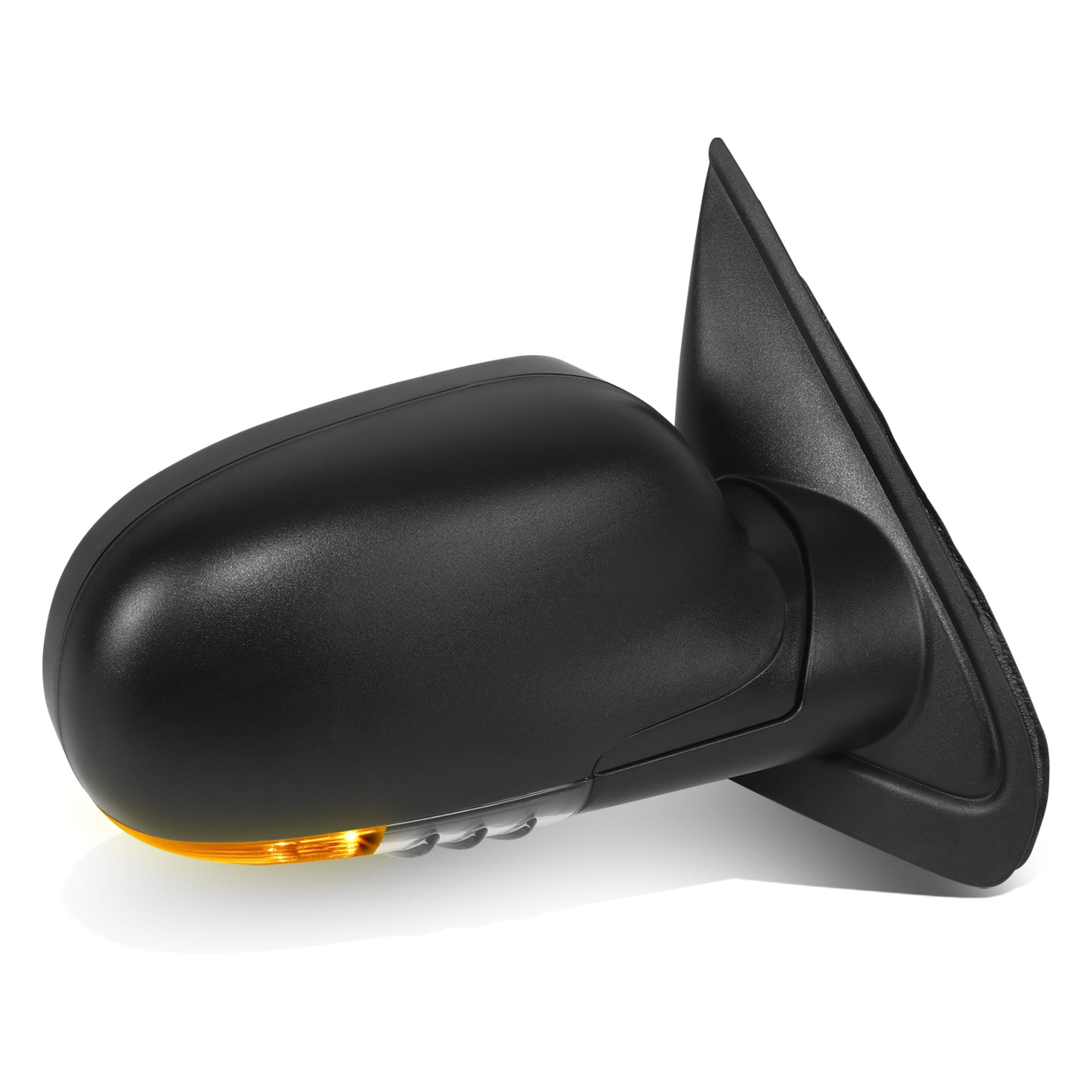 RETROVISOR MIRROR - OE STYLE - BUICK RAINIER 2006-2007 - CHEVROLET TRAILBLAZER 2006-2007 - GMC ENVOY 2006-2007 - WITH POWER WITH HEATED WITH AMBER SIGNAL WITH MEMORY - PASSENGER RIGHT SIDE - BLACK