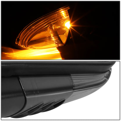 RETROVISOR MIRROR - OE STYLE - BUICK RAINIER 2006-2007 - CHEVROLET TRAILBLAZER 2006-2007 - GMC ENVOY 2006-2007 - WITH POWER WITH HEATED WITH AMBER SIGNAL WITH MEMORY - PASSENGER RIGHT SIDE - BLACK