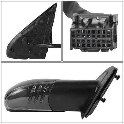 RETROVISOR MIRROR - OE STYLE - BUICK RAINIER 2006-2007 - CHEVROLET TRAILBLAZER 2006-2007 - GMC ENVOY 2006-2007 - WITH POWER WITH HEATED WITH AMBER SIGNAL WITH MEMORY - PASSENGER RIGHT SIDE - BLACK