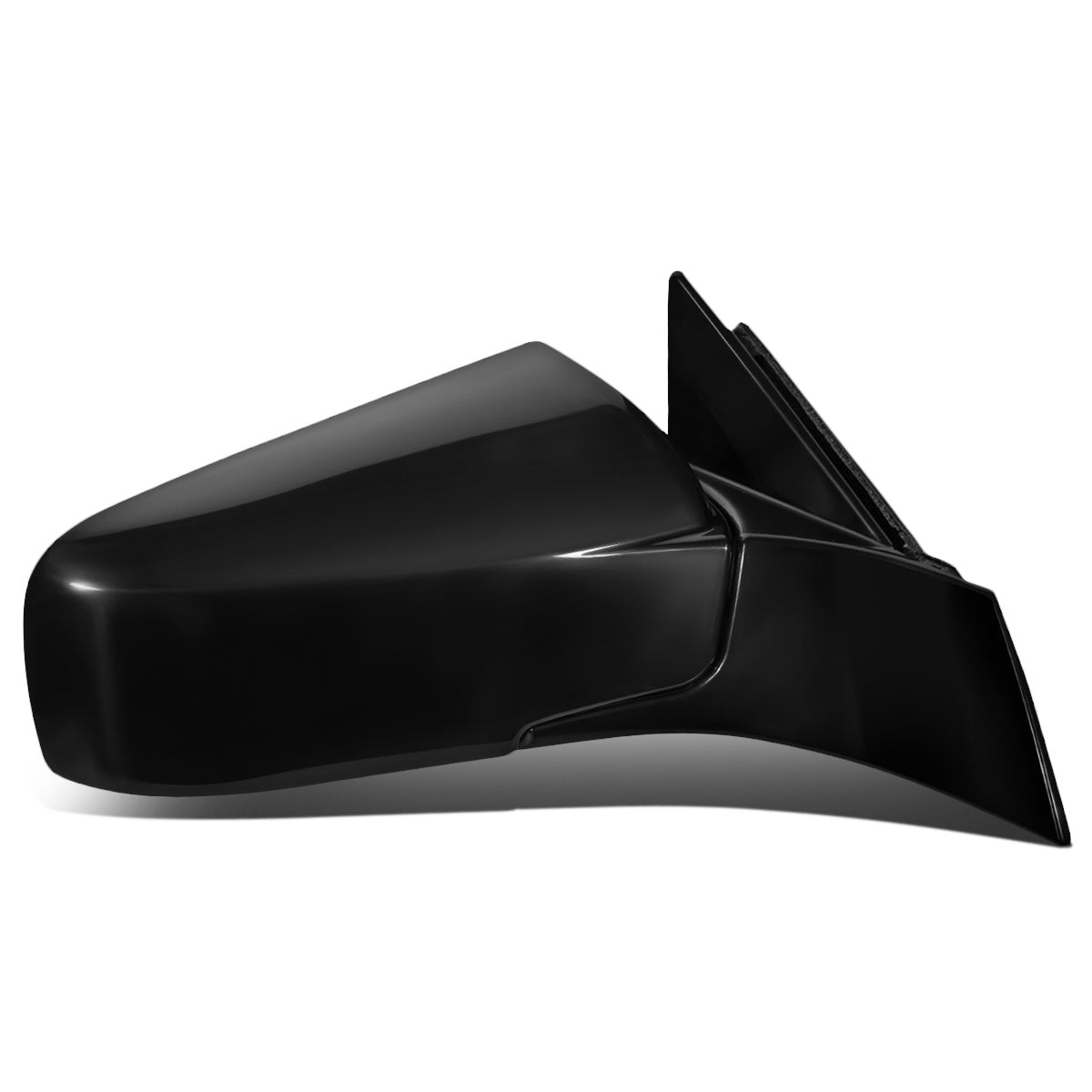 RETROVISOR MIRROR - OEM - 03-07 CADILLAC CTS, CTS-V - POWERED - HEATED - W/ MEMORY - W/ BLUE GLASS - FOLDING - BLACK - RIGHT