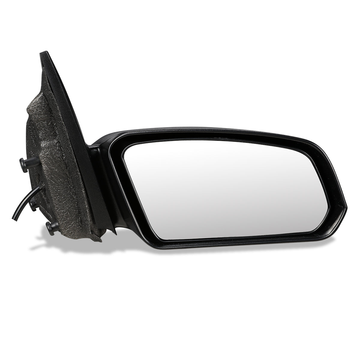 RETROVISOR MIRROR - OEM - 03-07 SATURN ION COUPE - POWERED - TEXTURED - BLACK - RIGHT