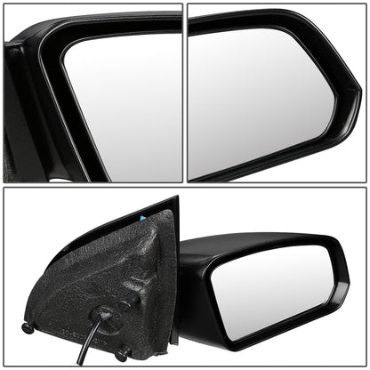 RETROVISOR MIRROR - OEM - 03-07 SATURN ION COUPE - POWERED - TEXTURED - BLACK - RIGHT