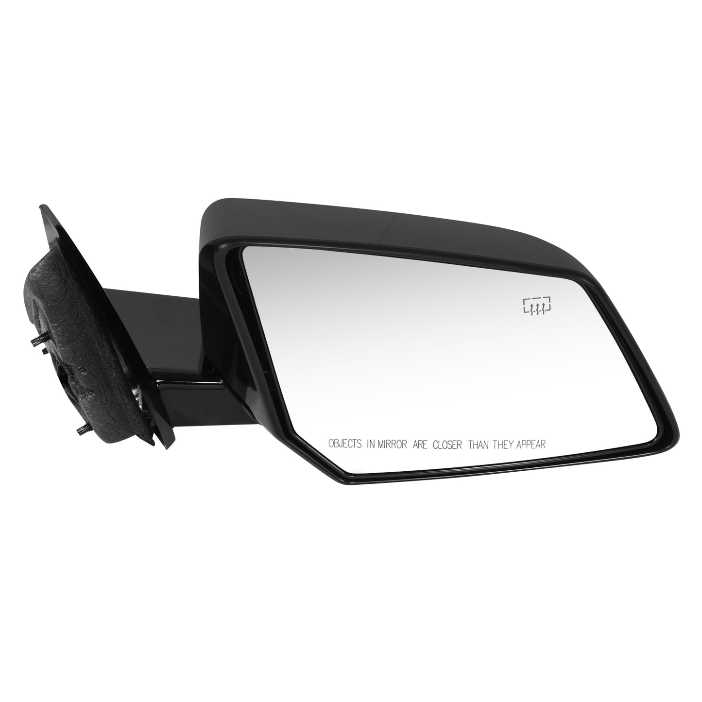 RETROVISOR MIRROR - OE STYLE - SATURN OUTLOOK 2007-2008 - WITH POWER WITH HEATED GLASS - PASSENGER RIGHT SIDE - BLACK