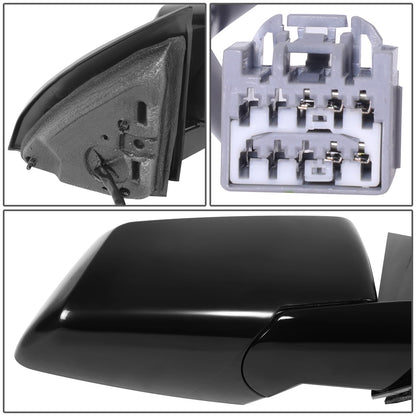 RETROVISOR MIRROR - OE STYLE - SATURN OUTLOOK 2007-2008 - WITH POWER WITH HEATED GLASS - PASSENGER RIGHT SIDE - BLACK