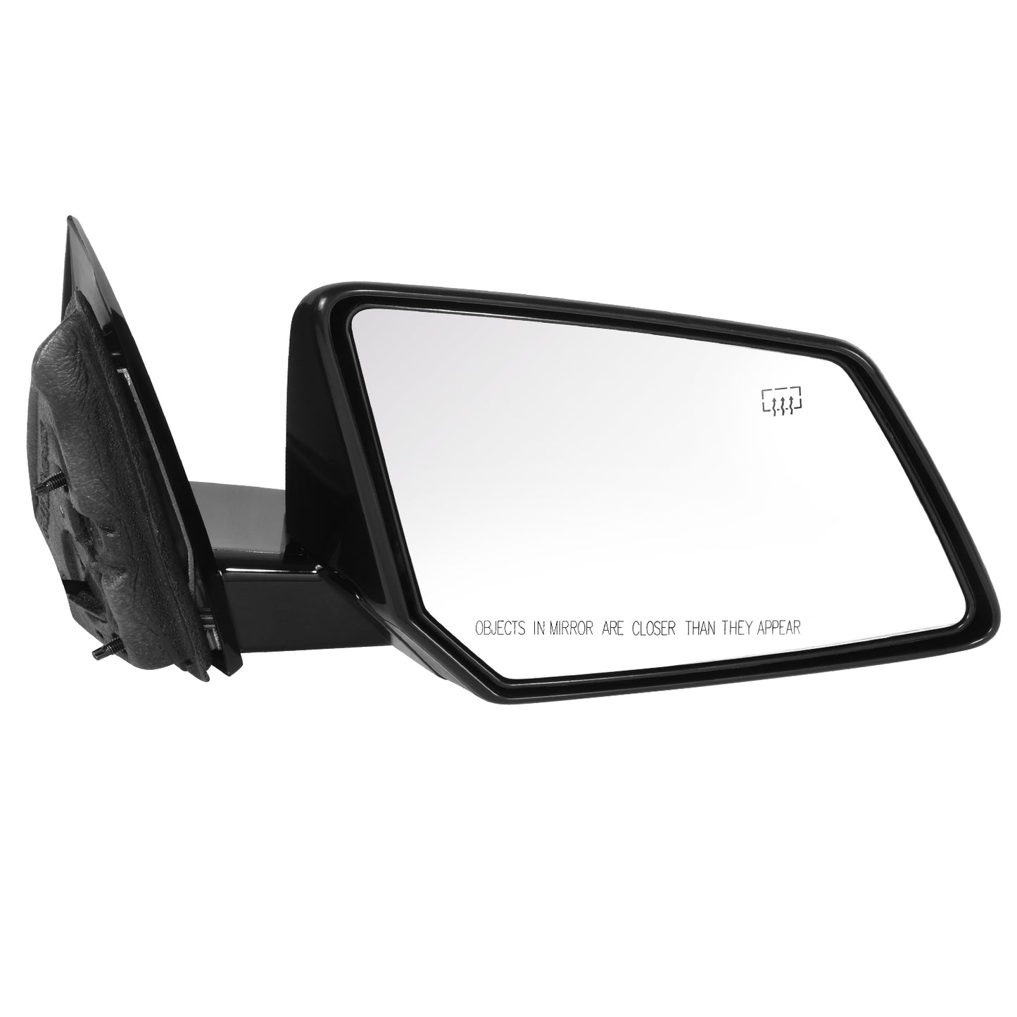 RETROVISOR MIRROR - OE STYLE - SATURN OUTLOOK 07-08 - WITH POWER WITH HEATED GLASS WITH SIGNAL - 1ST DESIGN - PASSENGER SIDE - PAINT TO MATCH - BLACK