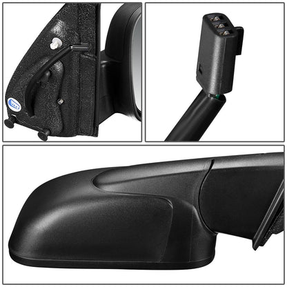 RETROVISOR MIRROR - OEM - 06-11 CHEVY HHR - POWERED - TEXTURED - BLACK - RIGHT