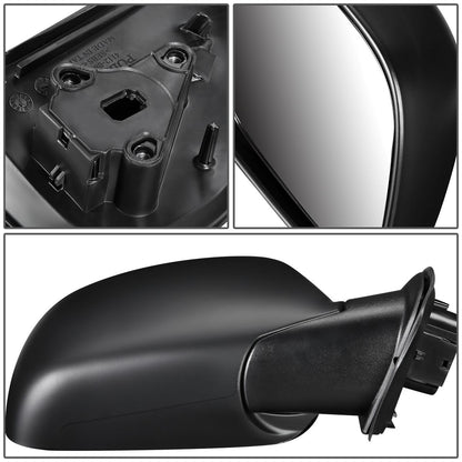 RETROVISOR MIRROR - OEM - 09-12 CHEVY COLORADO / 09-12 GMC CANYON - MANUAL - PAINTABLE - BLACK - RIGHT