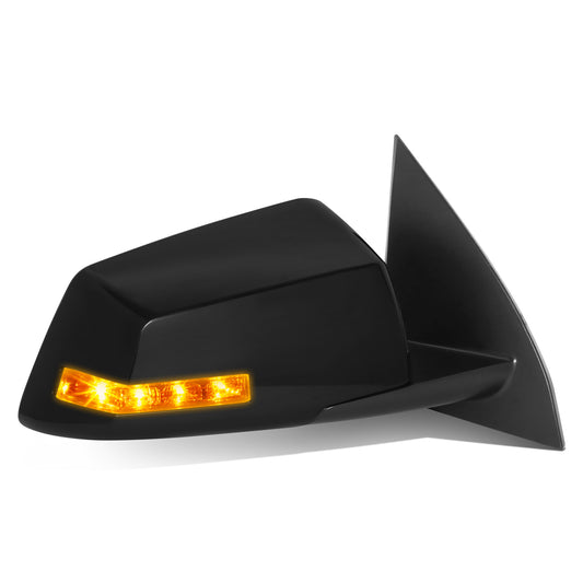 RETROVISOR MIRROR - OE STYLE - CHEVROLET TRAVERSE 2009-2014 - WITH POWER WITH HEATED WITH SIGNAL WITH BLIND SPOT - PASSENGER RIGHT SIDE - BLACK