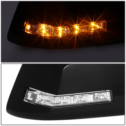 RETROVISOR MIRROR - OE STYLE - CHEVROLET TRAVERSE 2009-2014 - WITH POWER WITH HEATED WITH SIGNAL WITH BLIND SPOT - PASSENGER RIGHT SIDE - BLACK