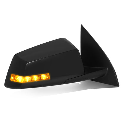 RETROVISOR MIRROR - OE STYLE - CHEVROLET TRAVERSE 09-12 - WITH POWER WITH HEATED WITH SIGNAL WITH BLIND SPOT WITH MEMORY - PASSENGER SIDE - PAINT TO MATCH - BLACK