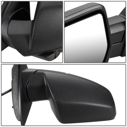 RETROVISOR MIRROR - OEM - 10-16 CHEVY EQUINOX - POWERED - FOLDING - TEXTURED - BLACK - RIGHT