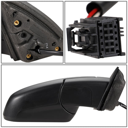 RETROVISOR MIRROR - OEM - 10-16 CHEVY EQUINOX - POWERED - FOLDING - TEXTURED - BLACK - RIGHT