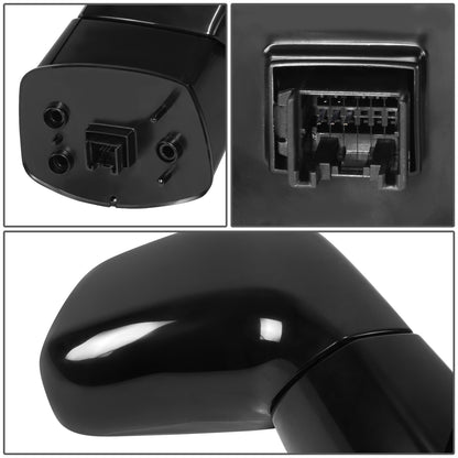 RETROVISOR MIRROR - OE STYLE - CHEVROLET CAPTIVA SPORT 13-15 - SATURN VUE 08-10 - WITH POWER WITH HEATED - PASSENGER SIDE - PAINT TO MATCH - BLACK