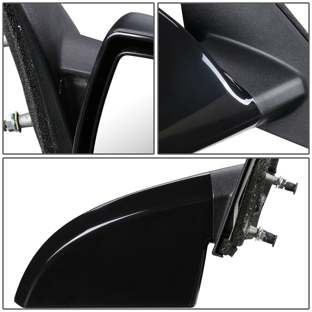 RETROVISOR MIRROR - OEM - 06-13 CHEVY IMPALA / 14-16 CHEVY IMPALA LIMITED - POWERED - HEATED - TEXTURED - BLACK - RIGHT