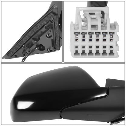 RETROVISOR MIRROR - OE STYLE - CADILLAC CTS 2008-2014 - WITH POWER WITH HEATED GLASS - PASSENGER RIGHT SIDE - BLACK