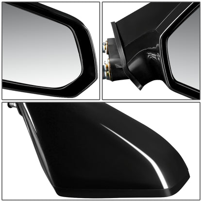 RETROVISOR MIRROR - OEM - 10-15 CHEVY CAMARO - POWERED - PAINTABLE - BLACK - RIGHT