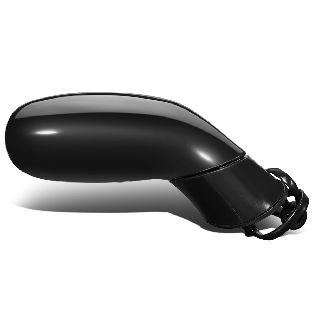 RETROVISOR MIRROR - OEM - 05-13 CHEVY CORVETTE - POWERED - HEATED - FOLDING - BLACK MATERIAL - RIGHT