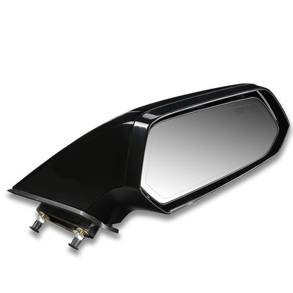 RETROVISOR MIRROR - OEM - 10-15 CHEVY CAMARO - POWERED - HEATED - PAINTABLE - BLACK - RIGHT