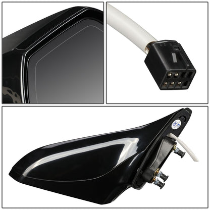 RETROVISOR MIRROR - OEM - 10-15 CHEVY CAMARO - POWERED - HEATED - PAINTABLE - BLACK - RIGHT