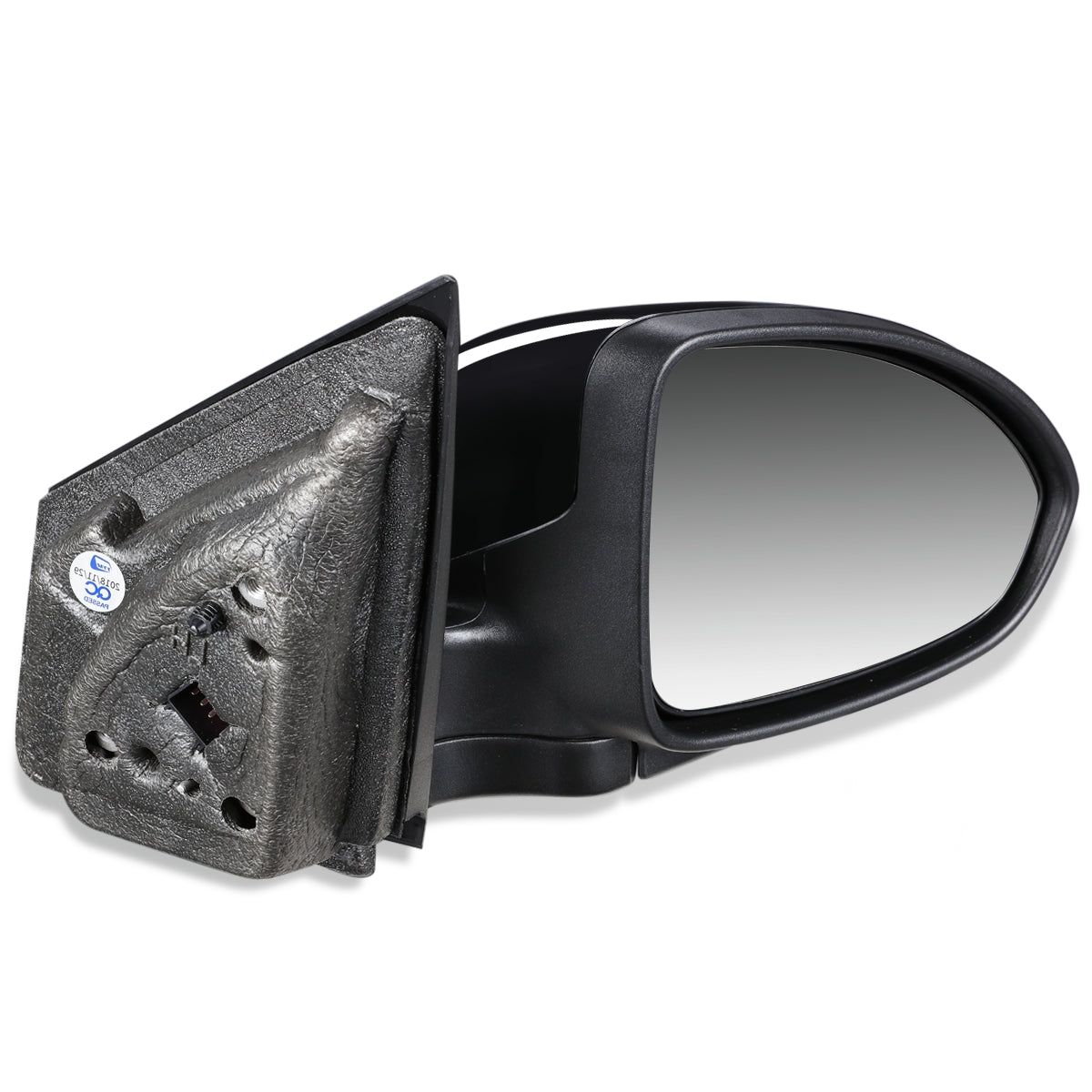 RETROVISOR MIRROR - OEM - 11-15 CHEVY CRUZE / 2016 CHEVY CRUZE LIMITED - POWERED - PAINTABLE - BLACK - RIGHT