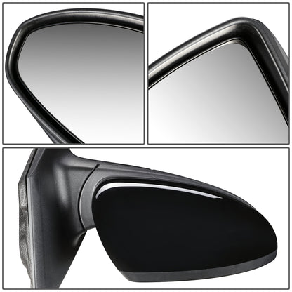 RETROVISOR MIRROR - OEM - 11-15 CHEVY CRUZE / 2016 CHEVY CRUZE LIMITED - POWERED - PAINTABLE - BLACK - RIGHT