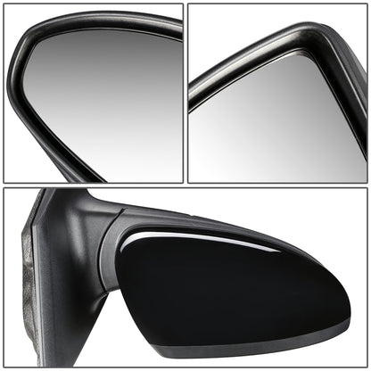 RETROVISOR MIRROR - OEM - 11-15 CHEVY CRUZE / 2016 CHEVY CRUZE LIMITED - POWERED - HEATED - PAINTABLE - BLACK - RIGHT