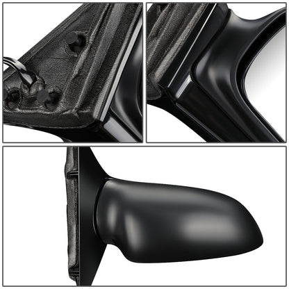 RETROVISOR MIRROR - OEM - 00-05 BUICK LESABRE - POWERED - W/ MEMORY - FOLDING - BLACK - RIGHT