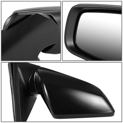 RETROVISOR MIRROR - OEM - 10-15 BUICK LACROSSE - POWERED - HEATED - FOLDING - BLACK MATERIAL - RIGHT