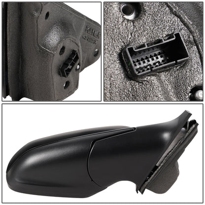 RETROVISOR MIRROR - OEM - 10-15 BUICK LACROSSE - POWERED - HEATED - FOLDING - BLACK MATERIAL - RIGHT