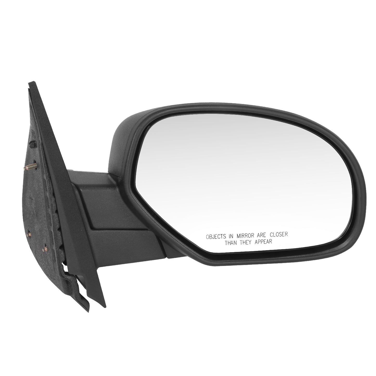 RETROVISOR MIRROR - OE STYLE - CHEVROLET SILVERADO 2500 07-14 - CHEVROLET SILVERADO 3500 07-14 - GMC SIERRA 2500 07-10 - GMC SIERRA 3500 07-10 - WITH POWER - PASSENGER SIDE - PAINT TO MATCH - BLACK