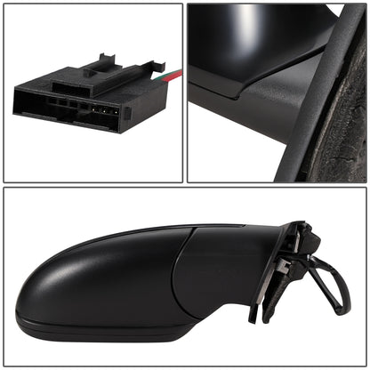 RETROVISOR MIRROR - OEM - 12-16 BUICK VERANO - POWERED - FOLDING - BLACK MATERIAL - RIGHT