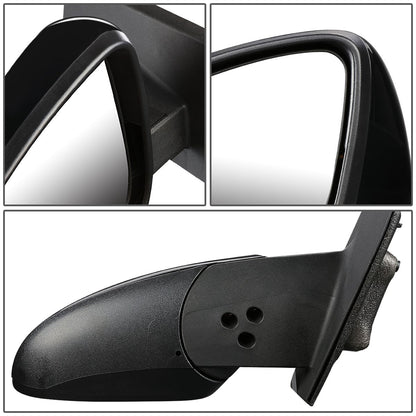 RETROVISOR MIRROR - OEM - 13-15 CHEVY SPARK - POWERED - PAINTABLE - BLACK - RIGHT